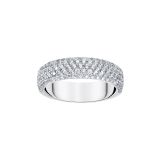 Sterling Silver and Cubic Zirconia Ring Size 54