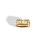 Rockaway 18K Yellow Gold Spinner Diamond Ring