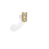 Rockaway 18K Yellow Gold & Diamond Stud Earring