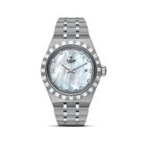 Royal Mother of Pearl Dial 28mm Steel Bracelet Watch