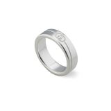 Photo of the Gucci Tag Sterling Silver 6mm Ring YBC774052001016 