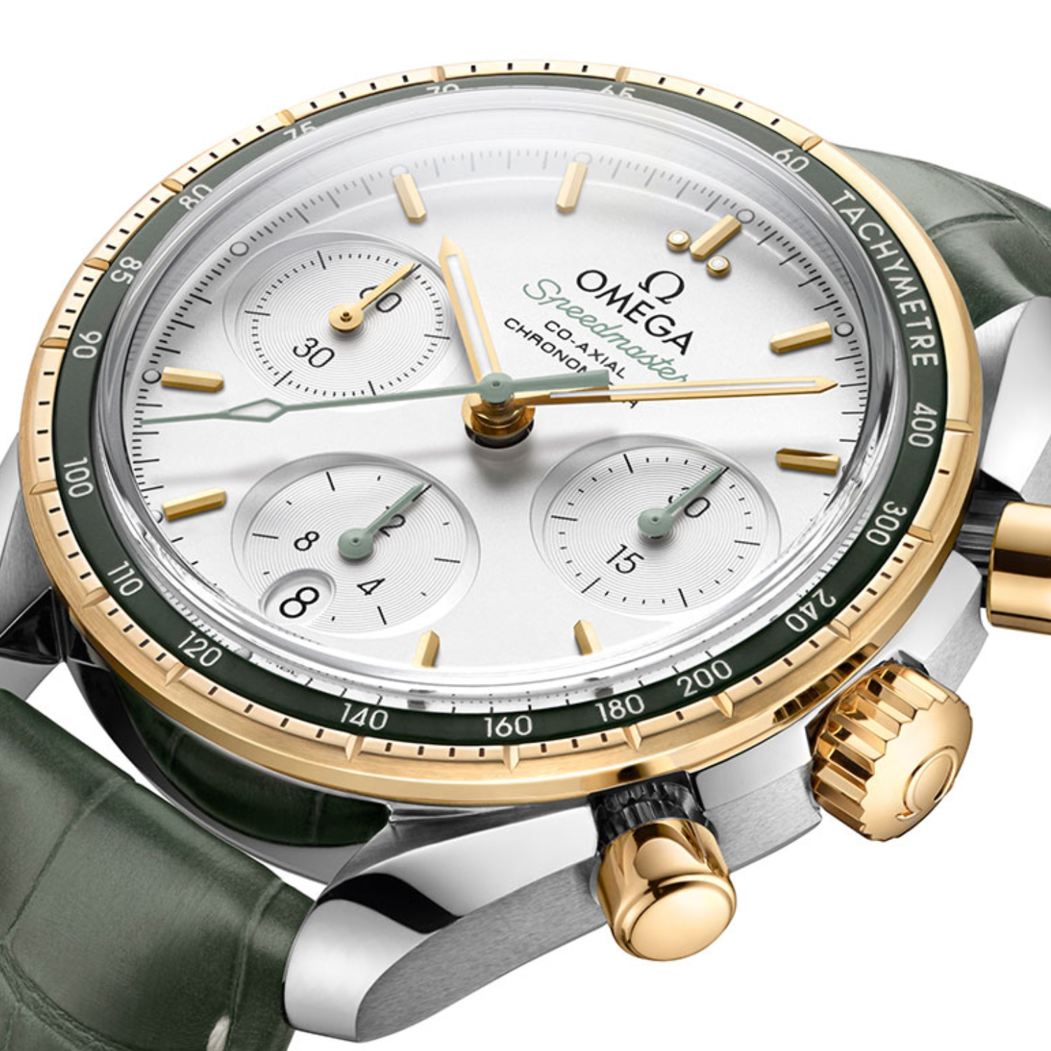 OMEGA Speedmaster Co-Axial Chronometer Chronograph, 38mm, Steel & Gold, Automatic