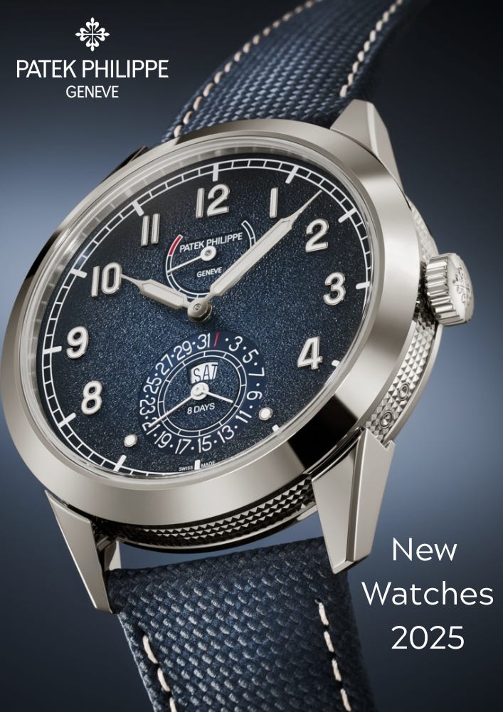 Weir and Sons Patek Philippe Watches 2025