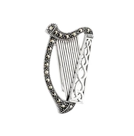 ShanOre Sterling Silver Harp Pendant ShanOre Sterling Silver Harp Pendant